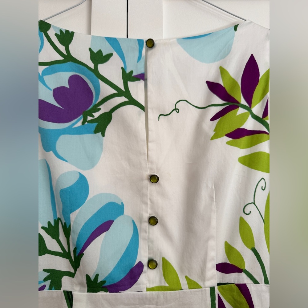 Elegant Marimekko for Anthropologie Floral Print Sheath Dress - Picture 4 of 8